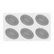 Moule Silicone 6 Pleincœur Ovale 12,4 x
