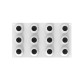 Moule Silicone 12 Œufs Ø 4,6 cm 