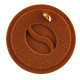 Mini Moule Silicone Café ⌀ 6 x H 0,2 cm (x6) - Silikomart