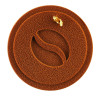 Mini Moule Silicone Café ⌀ 6 x H 0,2 cm (x6) - Silikomart
