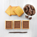 Kit Biscuit Chocolat Rectangulaire Noël ambiance