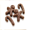 Moule Silicone Mr Ginger 2,8 x H 3 cm Easy Choc (x15) - Silikomart