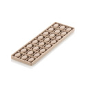 Kit Moule Chocolat Ovale avec Insert dos