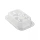 Kit Moules Chocolat Père Noël en PVC 18,8 cm x H 24,8 cm (x5) - 
