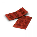 Moule Kouglofs Silicone Ø 7,5 x H 4,1 cm (x6)