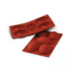 Moule Demi-Œuf Silicone 10,2 x 7,3 cm (x5) 