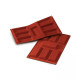 Moule Financiers Silicone 9,5 x 4,5 x H 1,2 cm (x7) 