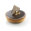 Moule Silicone 12 Fonds de Tarte Biscuit Ø12 x 2,2 cm 