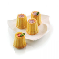 Moule Silicone 8 Cannelés 5,5 cm x H 5,5 cm - Silikomart