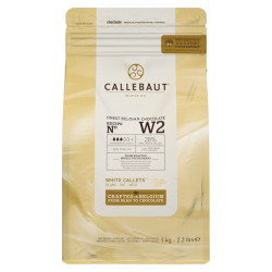 Chocolat blanc 1kg W2 Callebaut