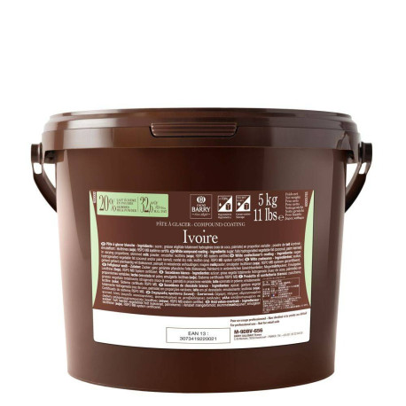 Pâte à Glacer Ivoire 5kg - Cacao Barry