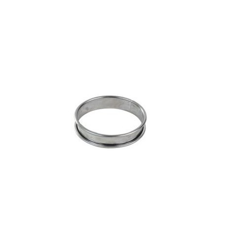 Cercle à Tarte Inox Ø 8 cm x H 2 cm - Gobel