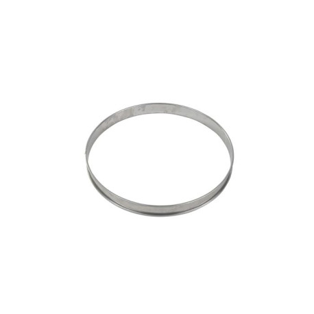 Cercle à Tarte Inox Ø 24 cm x H 2 cm - Gobel