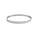 Cercle à Tarte Perforé Inox 8 x H 2 cm - Gobel