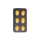 Moule madeleine 6 grandes empreintes anti-adhesif - Gobel