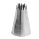 Douille Cannelée Petit Four Inox Ø 16 mm 17 Dents - Gobel