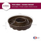 Moule couronne et savarin torsadé Gobel