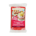 Pâte à Sucre Rouge Goût Fraise 250g - Funcakes
