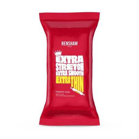 Pâte à Sucre Extra Jaune 1kg - Renshaw