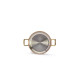 Plat de service cuivre inox 12cm bas