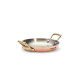  Plat de service cuivre inox 12cm côté