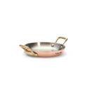 Plat de service cuivre inox 16cm - De Buyer