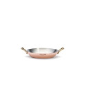 Plat de service cuivre inox 20cm - De Buyer