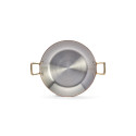 Plat de service cuivre inox 20cm intérieur