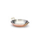 Plat de service cuivre inox 24cm côté