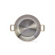 Plat de service cuivre inox 24cm intérieur