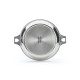 Poêle à frire inox Twisty 28cm De Buyer extérieur
