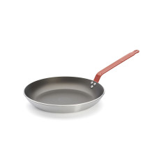 Poêle Choc Resto induction rouge 32cm De Buyer