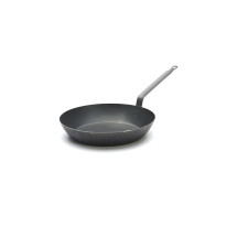 Poêle tôle bleue La Lyonnaise 28cm De Buyer