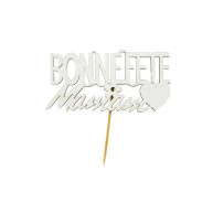 Cake Topper Bonne Fête Maman sur Pic (x30) - Patisdécor