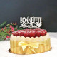 Cake Topper Bonne Fête Maman sur Pic (x30) sur gâteau