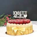 Cake Topper Bonne Fête Maman sur Pic (x30) sur gâteau