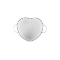 Cocotte en Fonte Cœur 20 cm Blanc intérieur