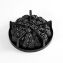 Moule Silicone Bouquet de Roses 18,5 x H 6 cm extérieur