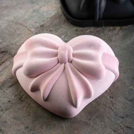 Moule Silicone Cadeau Cœur 18 x 16,2 cm x H 6,7 cm - Pavoni