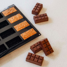Moule Silicone Tablette 8,5 x 4,5 cm × H 3 cm (x16) Cédric Grolet - Pavoni