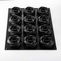 Moule Silicone Karma Ø 8 x H 3 cm (x12) extérieur