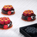 Moule Silicone Décor Mini Framboises Ø 6,2 cm ambiance