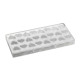 Moule Chocolat Polycarbonate Praline Cœur 2,5 x 2,8 x H 1,6 cm