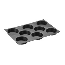 Moule Silicone Insert Rond Ø 14 cm x H 3 cm (x8) - Pavoni