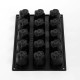 Moule Silicone Rose Romance Ø 4 x H 4,5 cm (x15)
