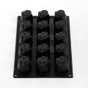Moule Silicone Rose Romance Ø 4 x H 4,5 cm (x15)