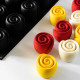 Moule Silicone Rose Volupté Ø 6 x H 5,5 cm (x20) - Pavoni