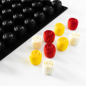 Moule Silicone Mini Rose Volupté Ø 3,5 x H 3 cm (x48) - Pavoni