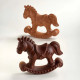 Cheval à Bascule 3D chocolat