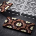 Moule Tablette Chocolat Target 15,4 x 7,7 cm x H 0,8 cm (x3) - Pavoni